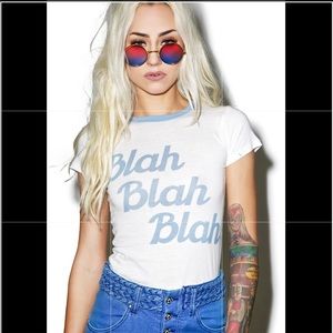 Valfre Blah Blah Blah Retro vintage looking Tee